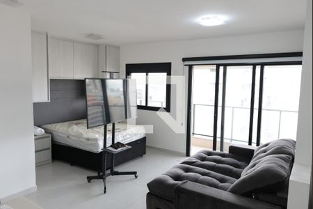 Sala de kitnet/studio para alugar com 1 quarto, 46m² em Itaim Bibi, São Paulo