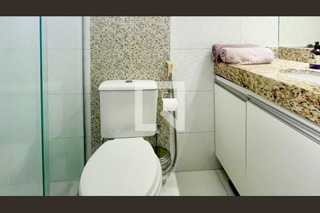 Banheiro Social de apartamento à venda com 3 quartos, 125m² em Ventosa, Belo Horizonte