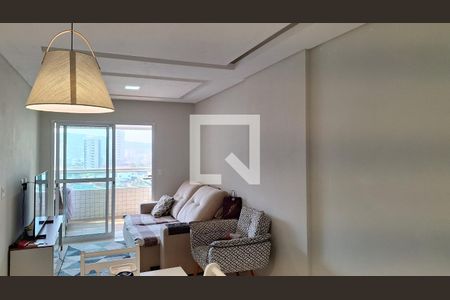 Sala de apartamento para alugar com 2 quartos, 73m² em Canto do Forte, Praia Grande