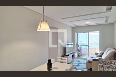 Sala de apartamento para alugar com 2 quartos, 73m² em Canto do Forte, Praia Grande