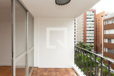 Varanda da Sala de apartamento para alugar com 2 quartos, 110m² em Itaim Bibi, São Paulo