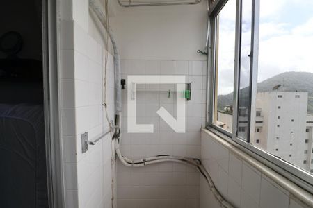 Varanda de apartamento para alugar com 1 quarto, 29m² em Pitangueiras, Guarujá