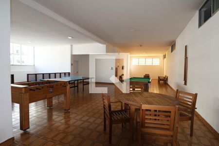 Área comum - Sala de Jogos de apartamento para alugar com 1 quarto, 29m² em Pitangueiras, Guarujá