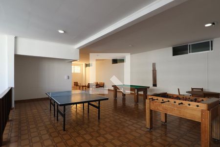 Área comum - Sala de Jogos de apartamento para alugar com 1 quarto, 29m² em Pitangueiras, Guarujá