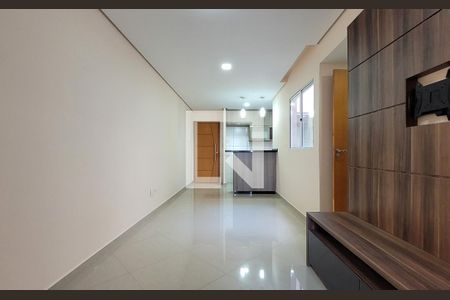 Sala de apartamento para alugar com 2 quartos, 104m² em Vila Valparaíso, Santo André