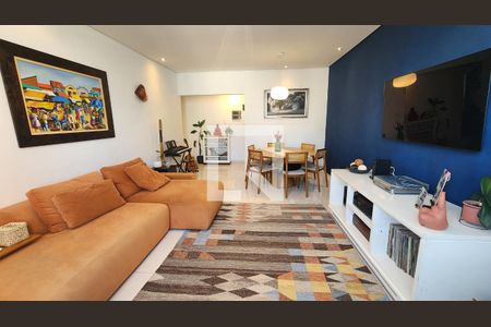 Sala de apartamento para alugar com 2 quartos, 118m² em Boqueirão, Santos