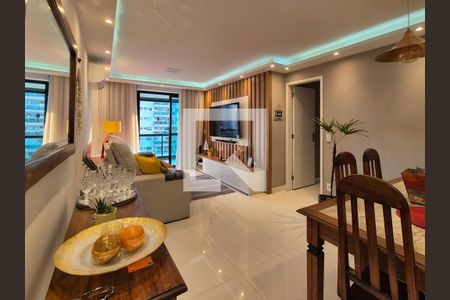 Sala de apartamento à venda com 3 quartos, 103m² em Barra da Tijuca, Rio de Janeiro