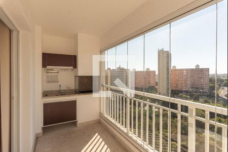 Sacada da Sala de apartamento para alugar com 3 quartos, 110m² em Parque Prado, Campinas