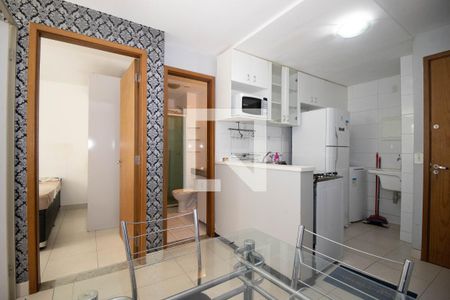 Sala de apartamento para alugar com 1 quarto, 33m² em Norte (Águas Claras), Brasília