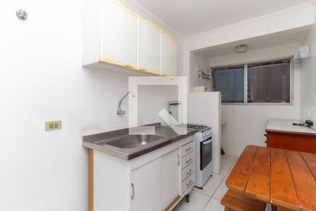 Cozinha  de apartamento para alugar com 1 quarto, 40m² em Vila Mariana, São Paulo