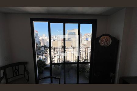 Vista da sala  de apartamento à venda com 2 quartos, 205m² em Vila Olímpia, São Paulo
