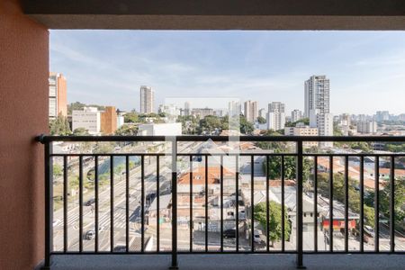 Varanda de kitnet/studio à venda com 1 quarto, 27m² em Santo Amaro, São Paulo