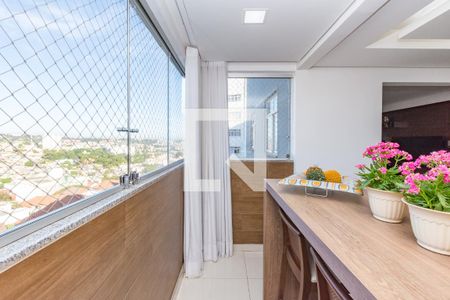Varanda Sala 1 de apartamento à venda com 2 quartos, 77m² em Havaí, Belo Horizonte