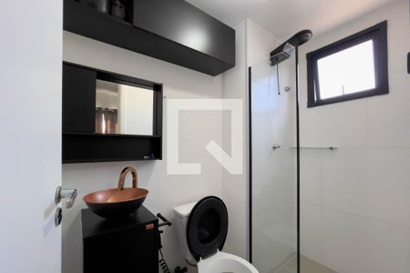 Banheiro de apartamento à venda com 1 quarto, 32m² em Sé, São Paulo