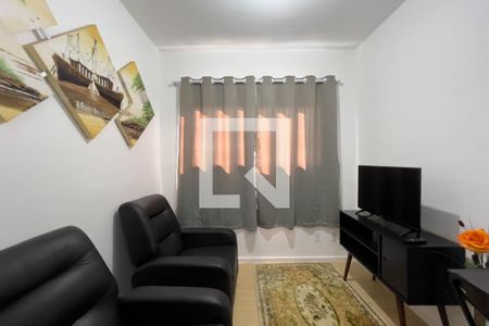 Sala e cozinha de apartamento para alugar com 1 quarto, 32m² em Sé, São Paulo