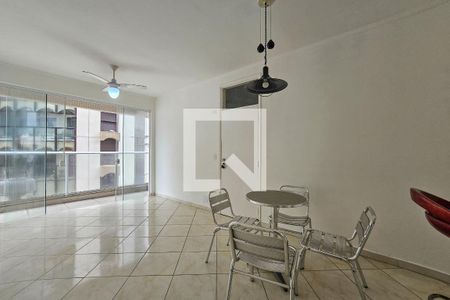 Sala de apartamento para alugar com 3 quartos, 100m² em Vila Luis Antonio, Guarujá
