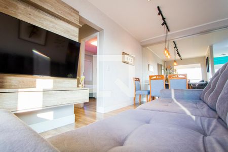 Sala de apartamento para alugar com 3 quartos, 60m² em Vila Pires, Santo André