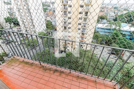 Varanda da Sala de apartamento para alugar com 2 quartos, 60m² em Jardim Umarizal, São Paulo