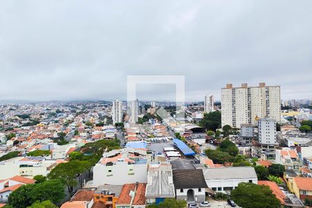 Varanda da Sala de apartamento para alugar com 3 quartos, 77m² em Vila Alzira, Santo André