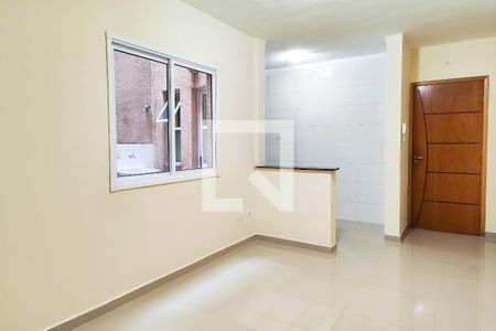 Sala de apartamento para alugar com 2 quartos, 48m² em Vila Pires, Santo André