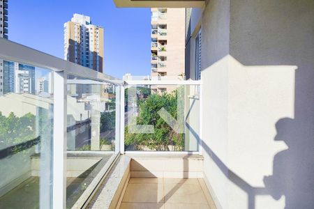 Varanda da Sala de apartamento para alugar com 2 quartos, 58m² em Jardim, Santo André