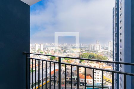 Varanda da Sala de apartamento à venda com 2 quartos, 48m² em Vila Prudente, São Paulo