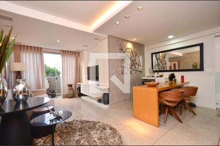 Sala de estar/ ambientes de apartamento para alugar com 3 quartos, 130m² em Santa Efigênia, Belo Horizonte
