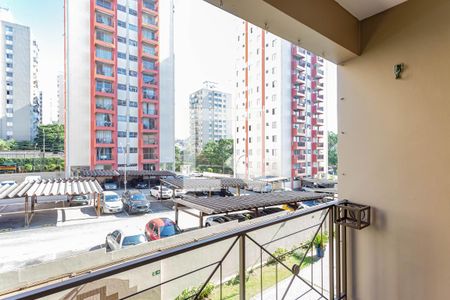 Varanda da Sala de apartamento à venda com 2 quartos, 62m² em Jardim São Savério, São Paulo