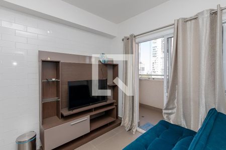 Sala de apartamento à venda com 1 quarto, 33m² em Santo Amaro, São Paulo