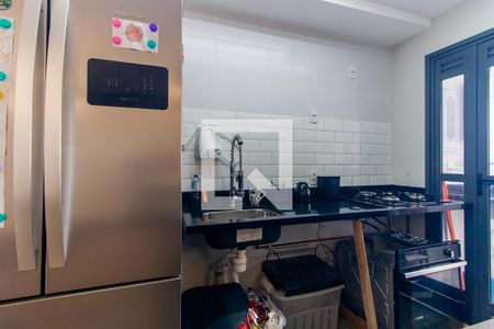 Cozinha de apartamento à venda com 2 quartos, 62m² em Jardim Independência, São Paulo