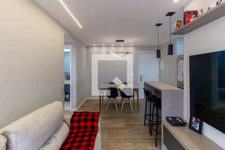 Sala de apartamento à venda com 2 quartos, 62m² em Jardim Independência, São Paulo