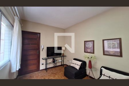 Sala de apartamento para alugar com 2 quartos, 56m² em Canto do Forte, Praia Grande