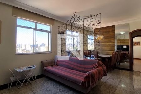 Sala de apartamento à venda com 3 quartos, 184m² em Sagrada Família, Belo Horizonte