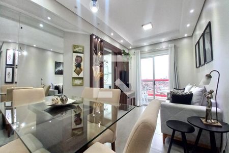 Sala de apartamento à venda com 2 quartos, 72m² em Vila Santana, Campinas