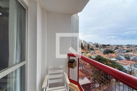 Varanda da Sala de apartamento à venda com 2 quartos, 72m² em Vila Santana, Campinas