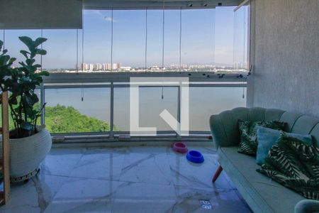 Varanda de apartamento para alugar com 2 quartos, 121m² em Barra da Tijuca, Rio de Janeiro