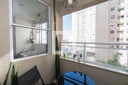 Varanda da Sala de apartamento à venda com 3 quartos, 77m² em Jk, Contagem