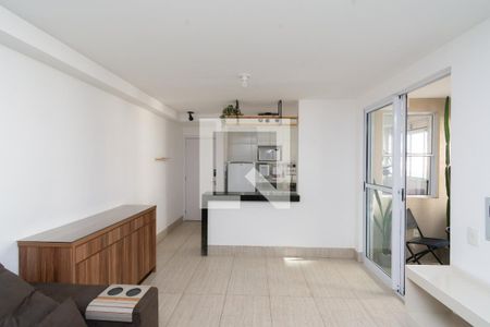 Sala de apartamento à venda com 3 quartos, 77m² em Jk, Contagem