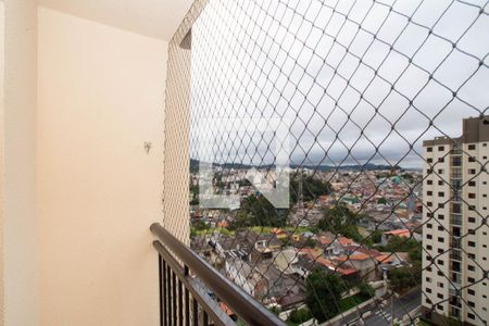 Varanda da Sala de apartamento à venda com 2 quartos, 46m² em Portal dos Gramados, Guarulhos