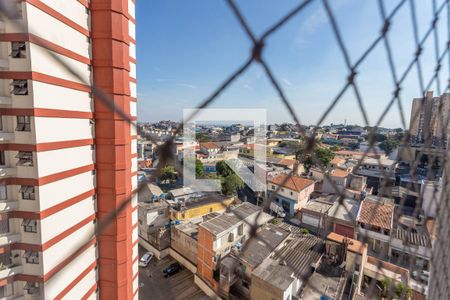 Vista da varanda da sala  de apartamento à venda com 2 quartos, 52m² em Centro, Diadema