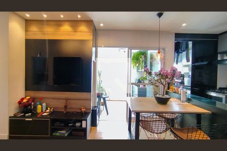 Sala de apartamento para alugar com 2 quartos, 52m² em Santa Maria, São Caetano do Sul