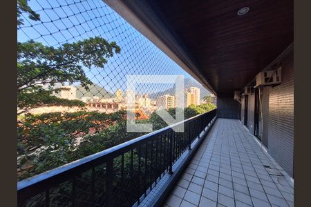 Varanda de apartamento para alugar com 4 quartos, 125m² em Botafogo, Rio de Janeiro