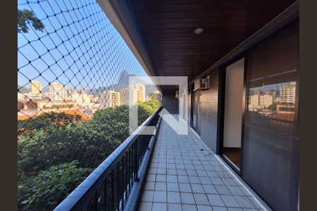 Varanda de apartamento para alugar com 4 quartos, 125m² em Botafogo, Rio de Janeiro