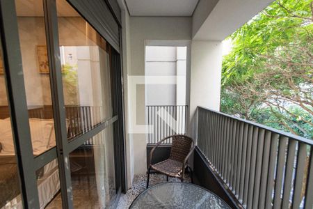 Varanda de apartamento para alugar com 1 quarto, 25m² em Vila Mariana, São Paulo