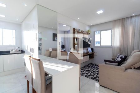 Sala de apartamento para alugar com 2 quartos, 37m² em Vila Pierina, São Paulo