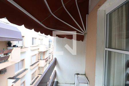 Varanda de apartamento para alugar com 2 quartos, 55m² em Balneario Cidade Atlantica, Guarujá