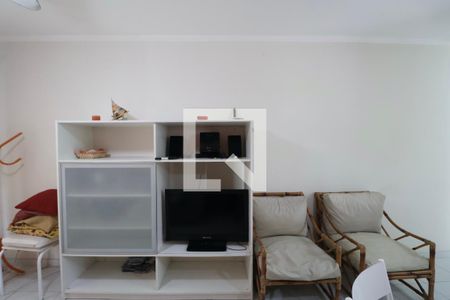 Sala de apartamento para alugar com 2 quartos, 55m² em Balneario Cidade Atlantica, Guarujá