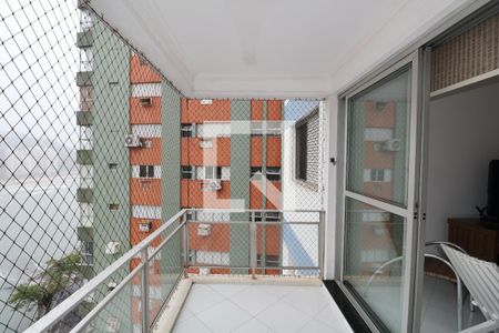 Varanda de apartamento para alugar com 3 quartos, 110m² em Vila Luis Antonio, Guarujá