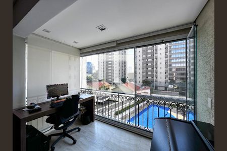 Sacada de apartamento à venda com 2 quartos, 99m² em Jardim das Acácias, São Paulo