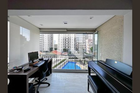 Sacada de apartamento à venda com 2 quartos, 99m² em Jardim das Acácias, São Paulo